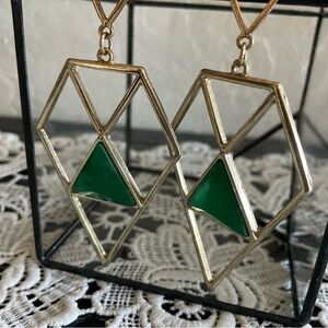 Vintage geometric earrings